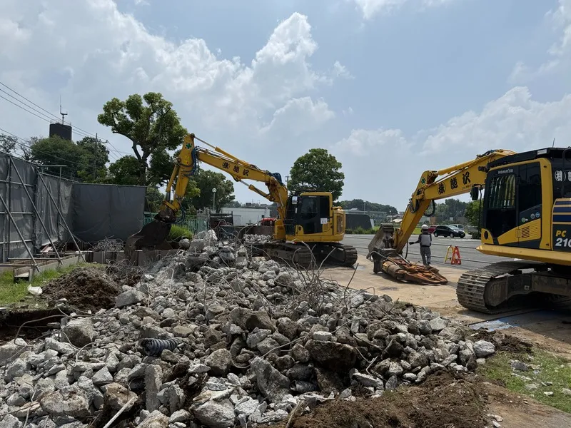 基礎解体　神奈川県